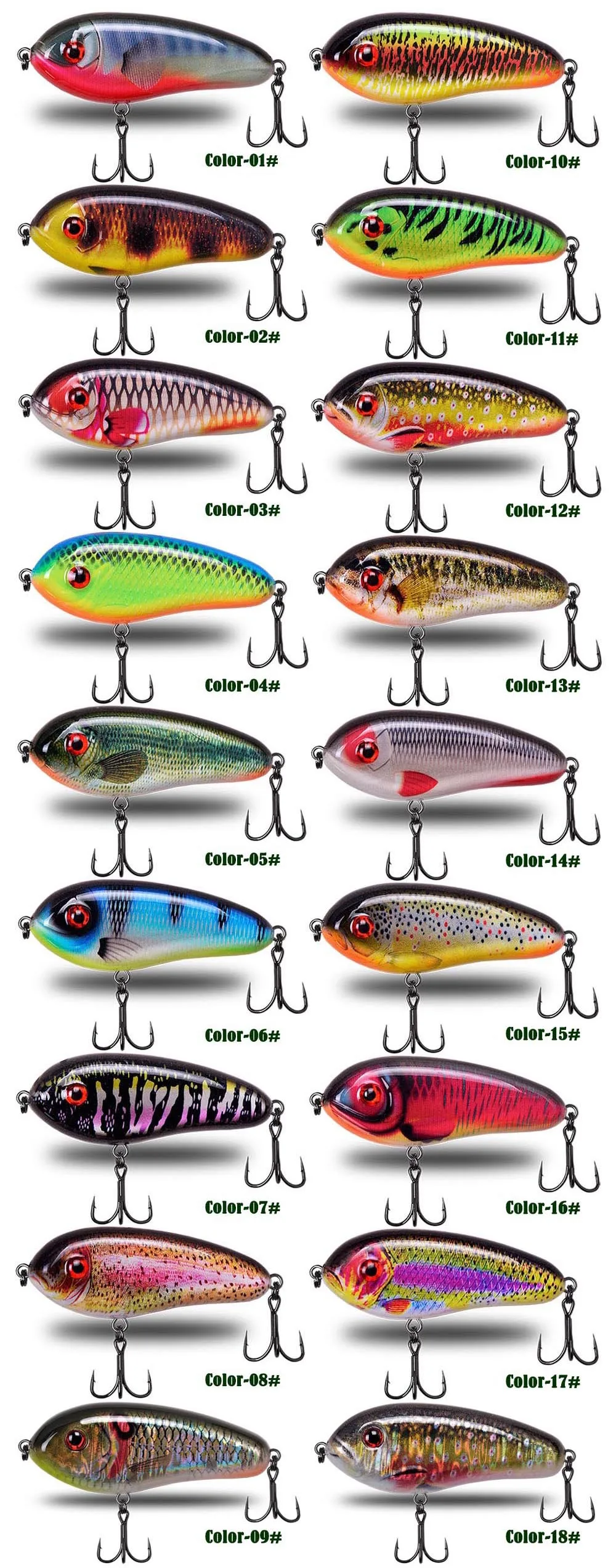 Live Bait 60mm 11g Freshwater Trembling Plastic None - view 7