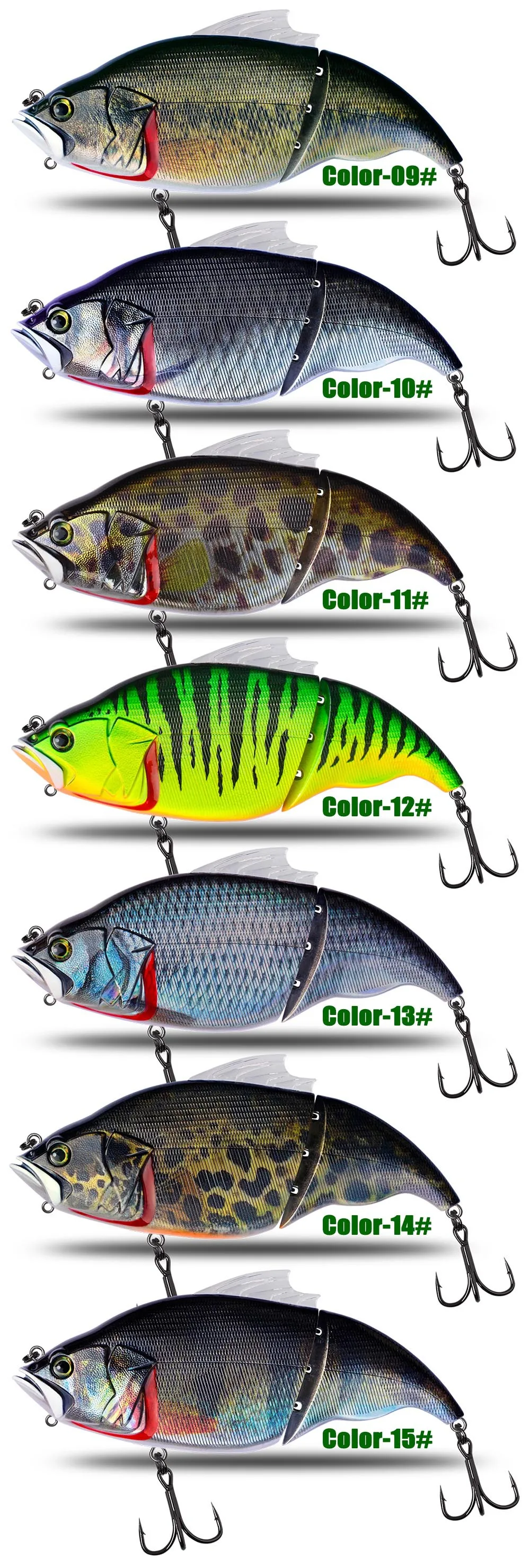Lure Bass Artificial Hard Bait Plastic Plastic None - view 8