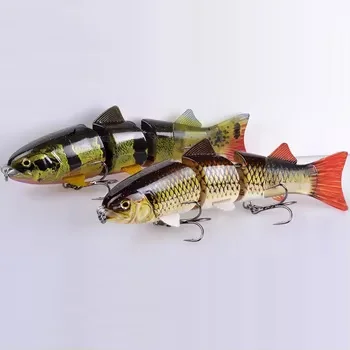 Lure Multi segment Swimbait Submersible Soft Stainless Steel None - view 4