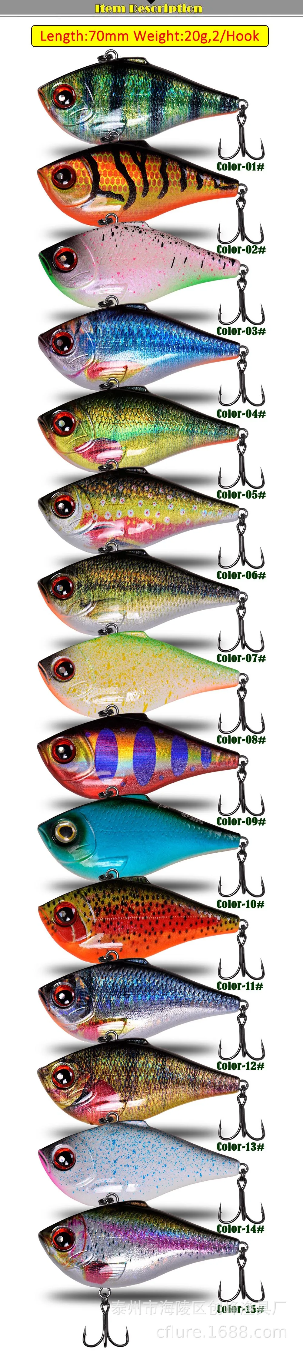 Lure 6cm 7cm Red Fox Freshwater ABS Lure - view 7