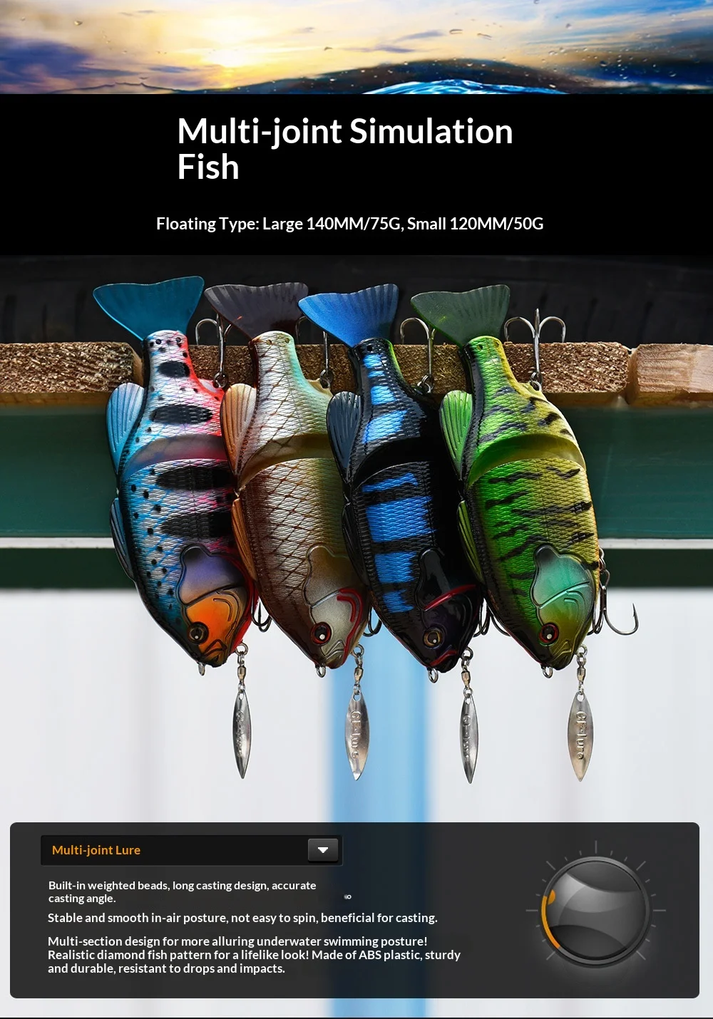 Plastic Artificial Hard Bait Lure Multi Plastic Lure - view 7