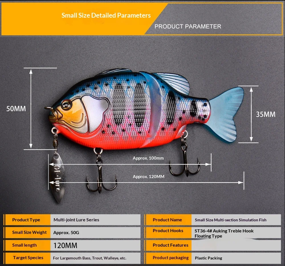 Plastic Artificial Hard Bait Lure Multi Plastic Lure - view 11