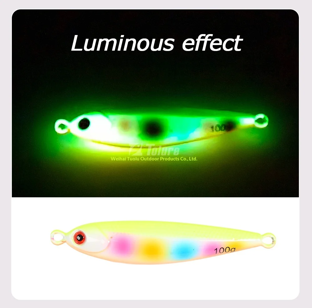 UV Sea Fishing Luminous Fast Sinking Metal None - view 9