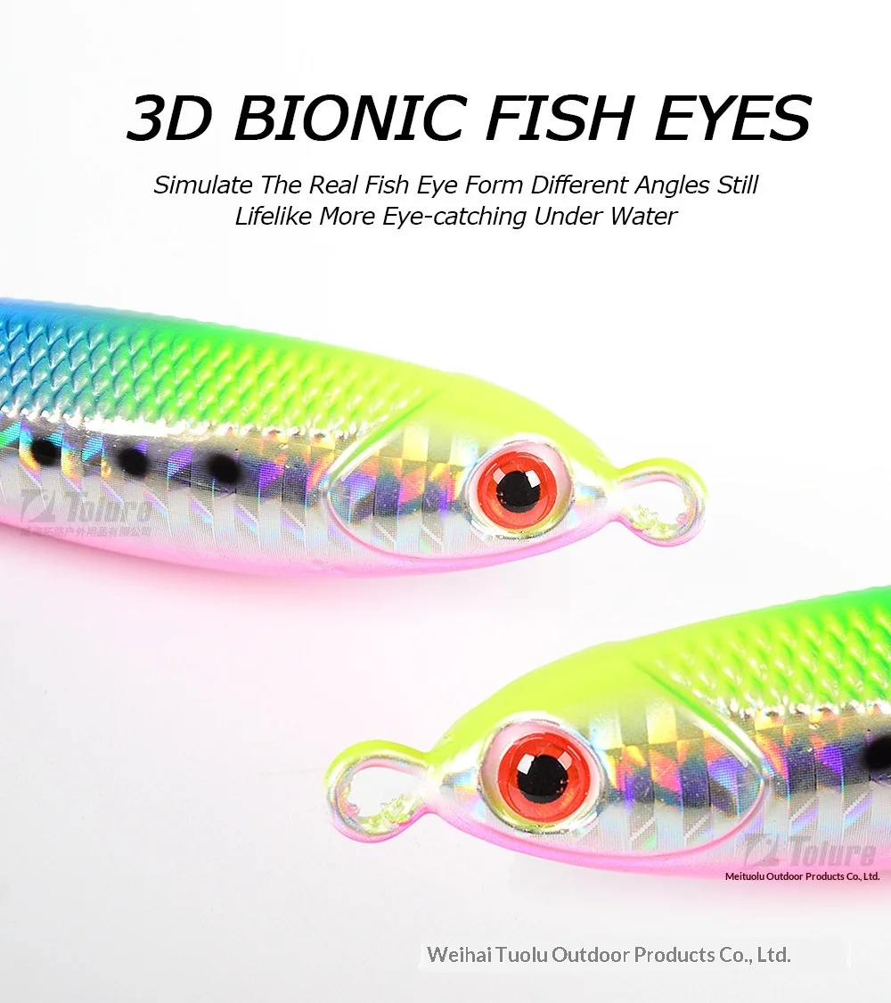 UV Sea Fishing Luminous Fast Sinking Metal None - view 11