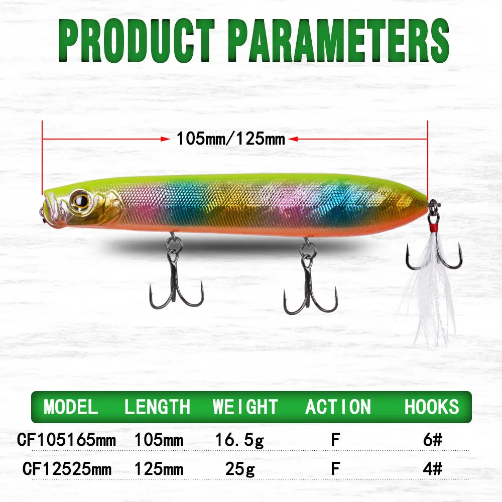 CHEERY ABS Plastic Freshwater Hard Bait ABS None - view 2
