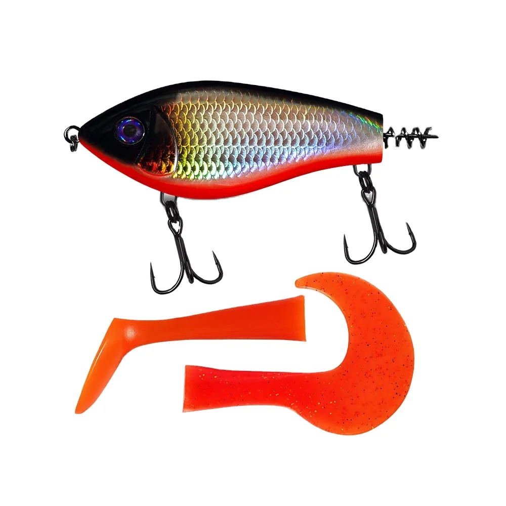 Stainless Steel Lure JERK BAIT 100mm Stainless Steel None - view 2