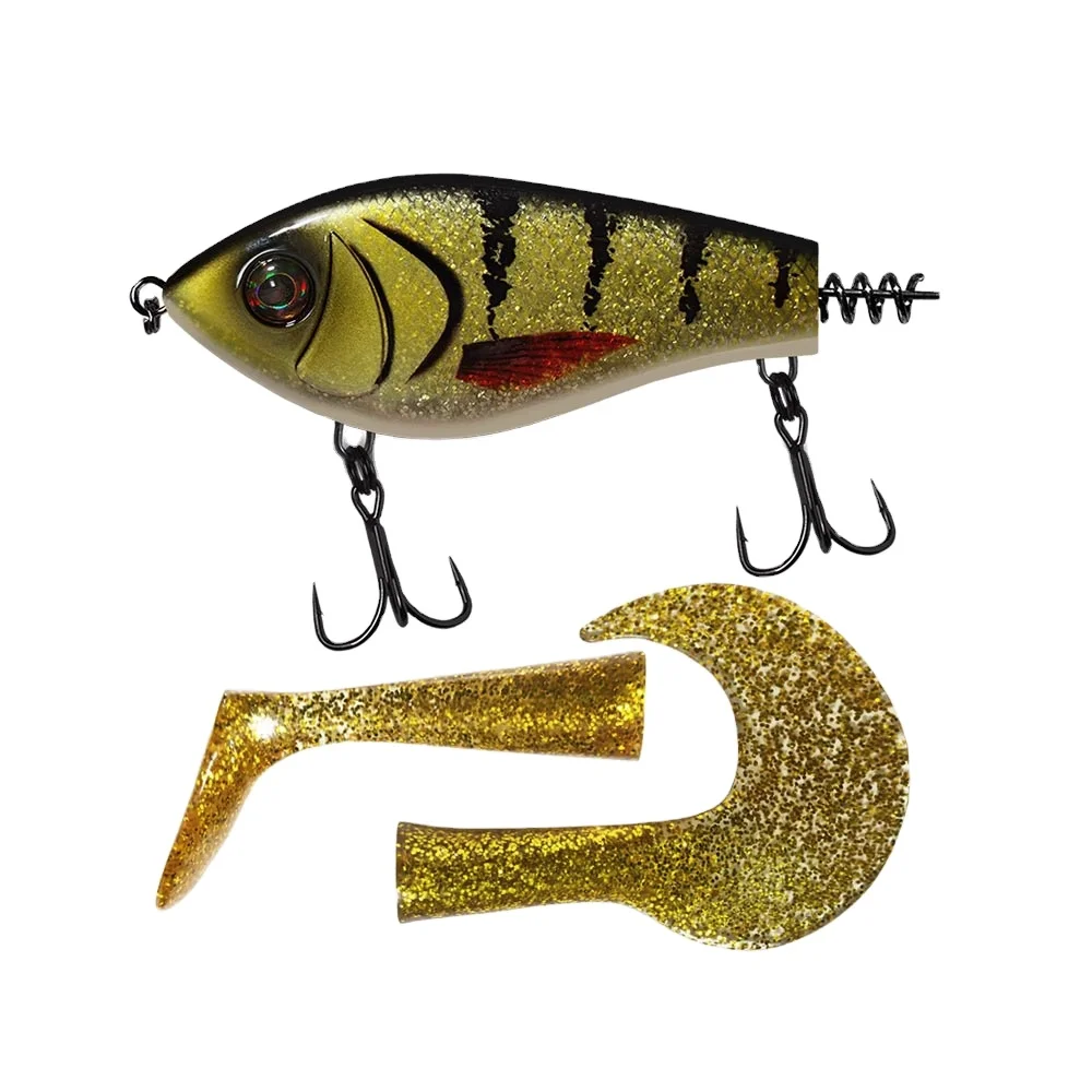 Stainless Steel Lure JERK BAIT 100mm Stainless Steel None - view 3