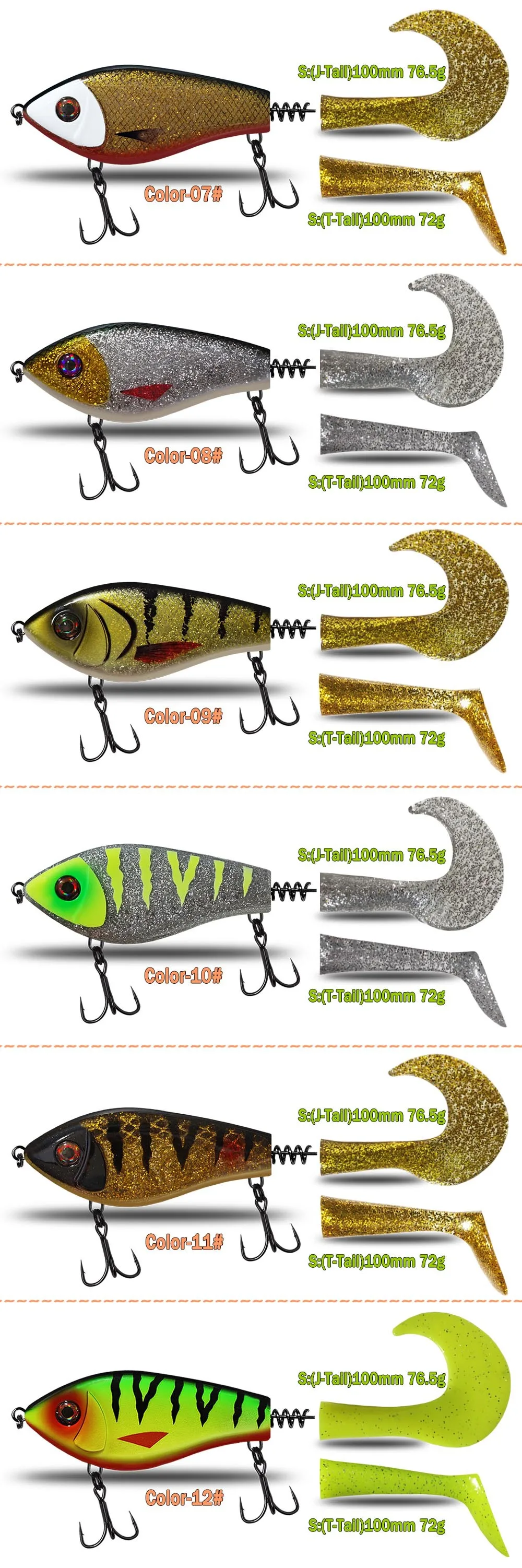 Stainless Steel Lure JERK BAIT 100mm Stainless Steel None - view 8