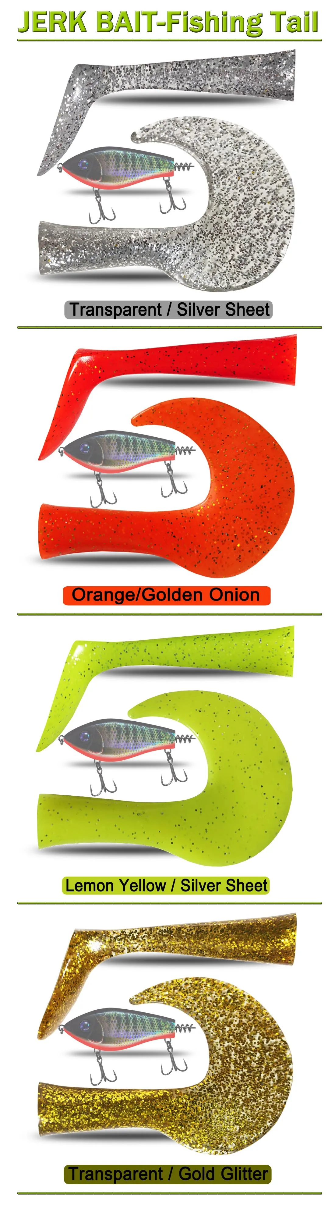 Stainless Steel Lure JERK BAIT 100mm Stainless Steel None - view 9