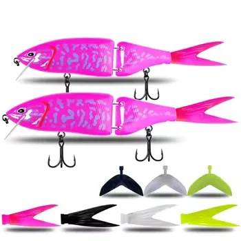 Lure Fishing Bait Floating Multi segment Stainless Steel None - view 3