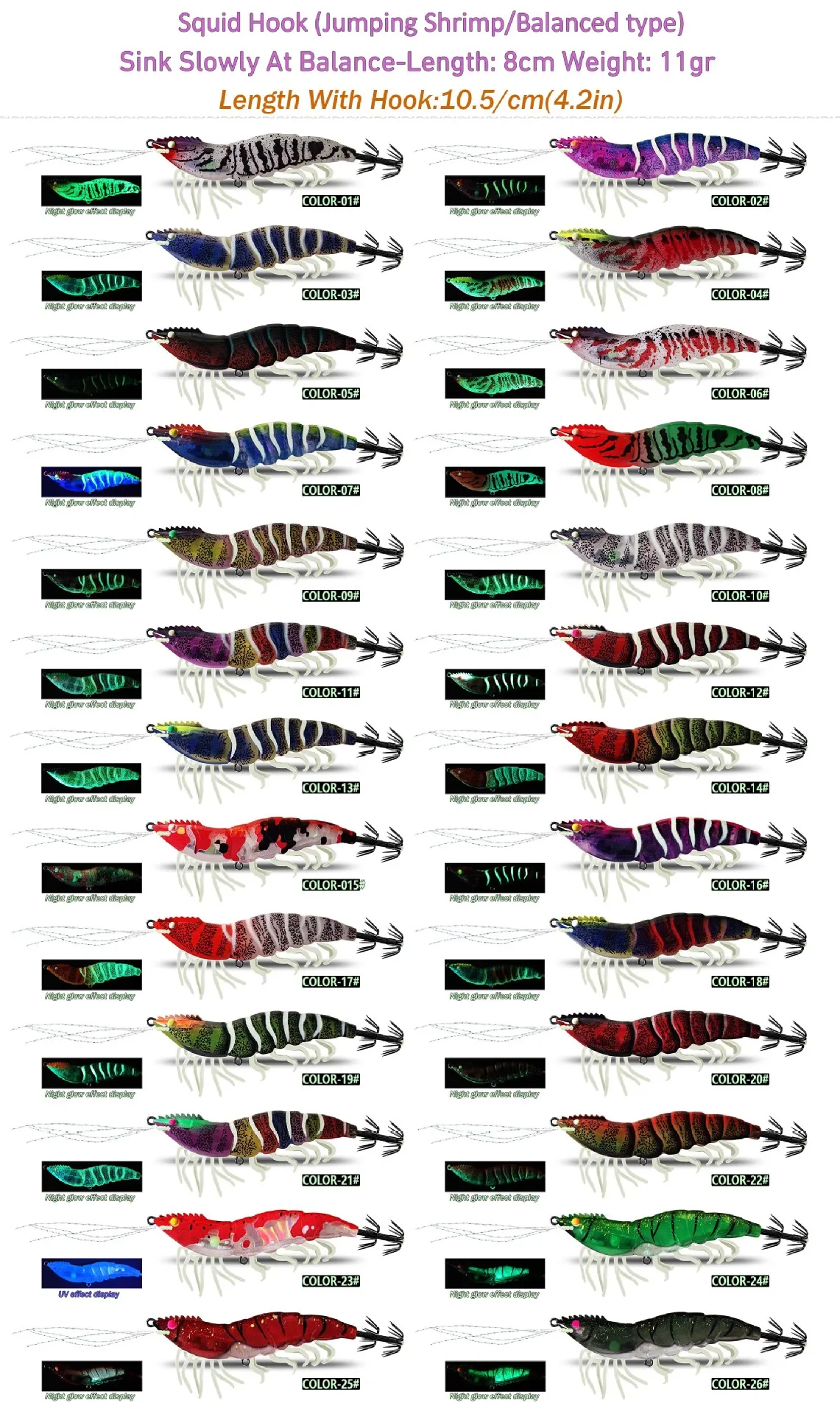 Lure Fishing Mantis Shrimp Squid Wooden Wooden None - view 7