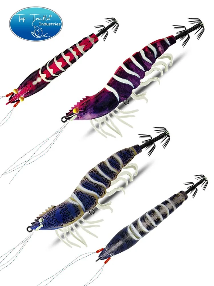 Lure Fishing Mantis Shrimp Squid Wooden Wooden None - view 12