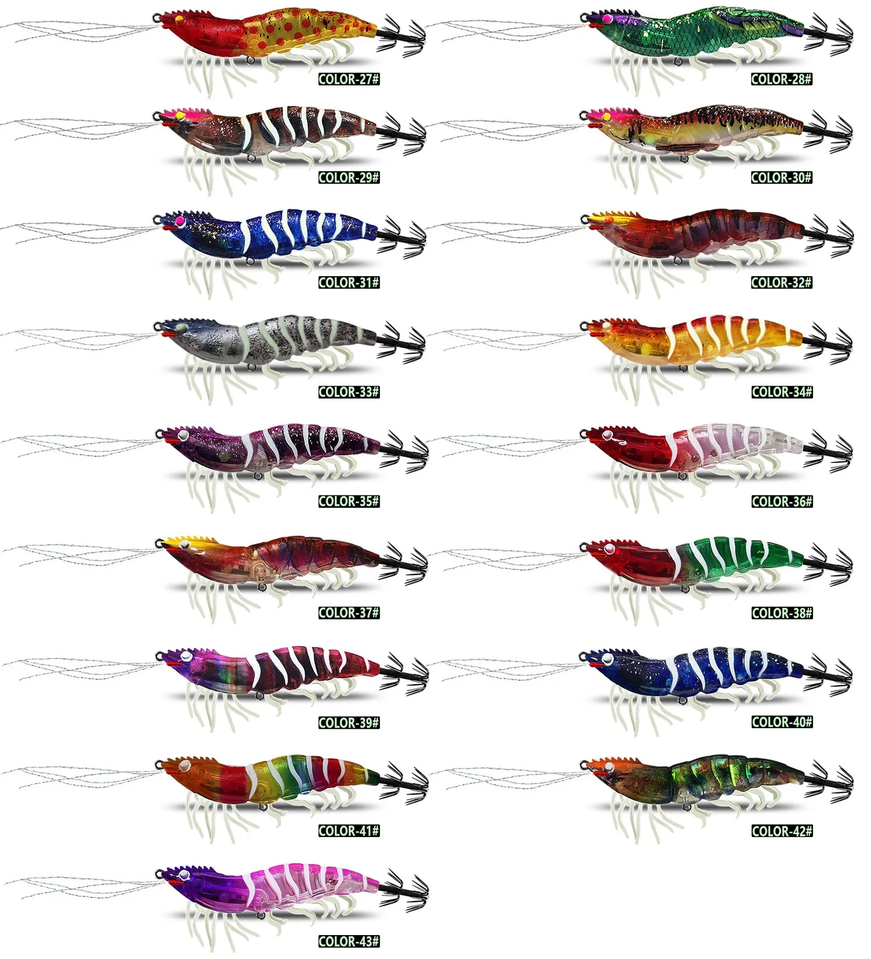 Lure Fishing Mantis Shrimp Squid Wooden Wooden None - view 13