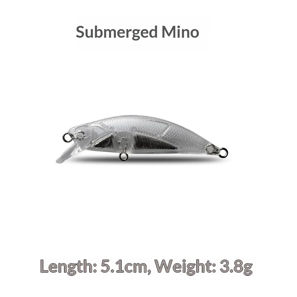 CHEERY Japanese Style Subsurface Minnow DIY ABS None - view 2