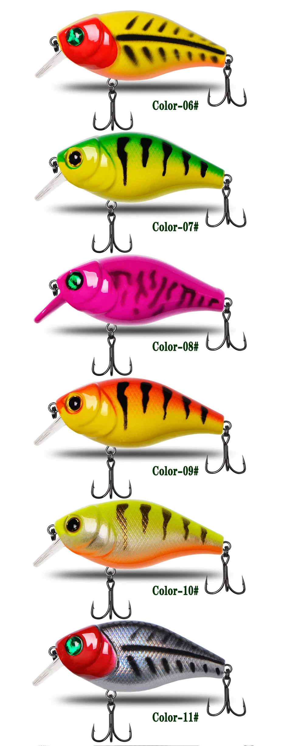 Lure Freshwater Fat Minnow 50mm 6g Plastic None - view 8
