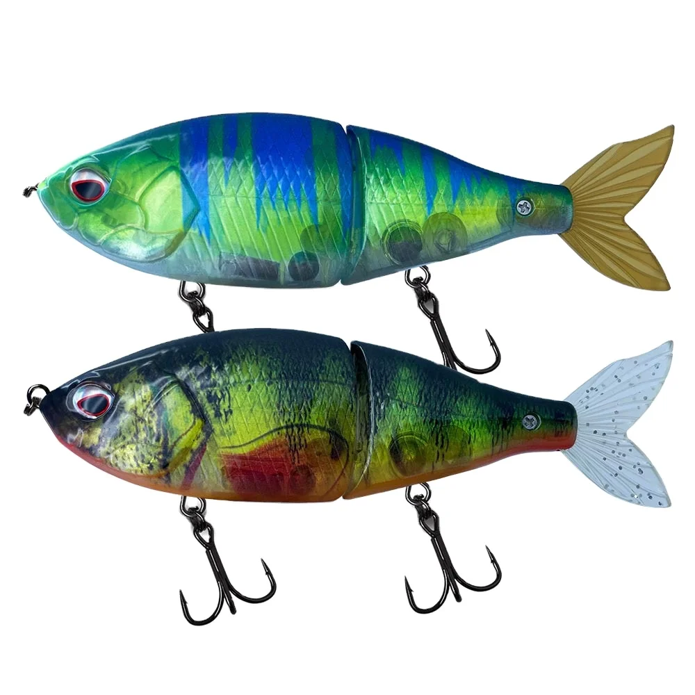 Lure Multi segment Swimbait Slow sinking Stainless Steel None - view 4