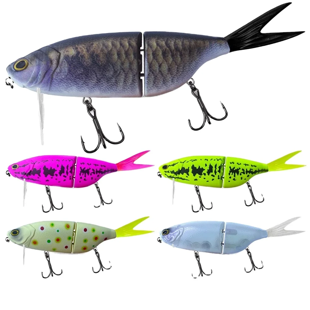 Fishing Tackle Multi segment Swimbait Floating Stainless Steel None - view 4