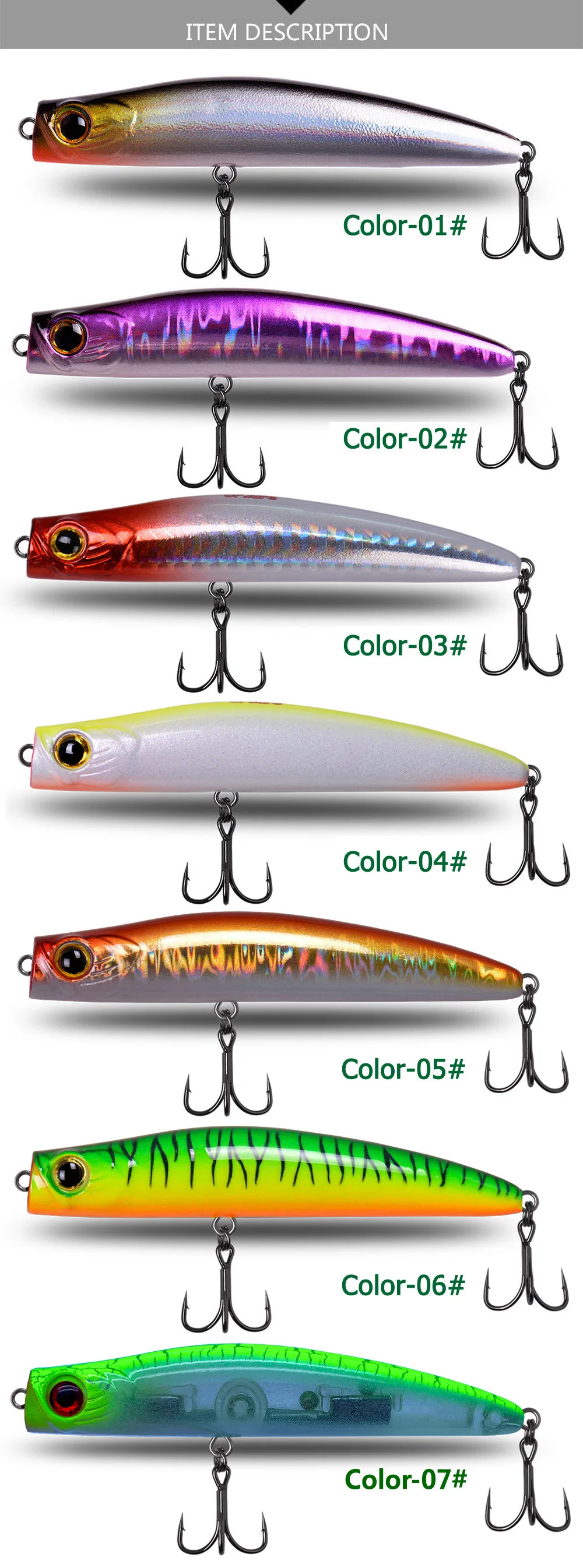 Stainless Steel Lure 75mm 135g 85mm Stainless Steel None - view 9