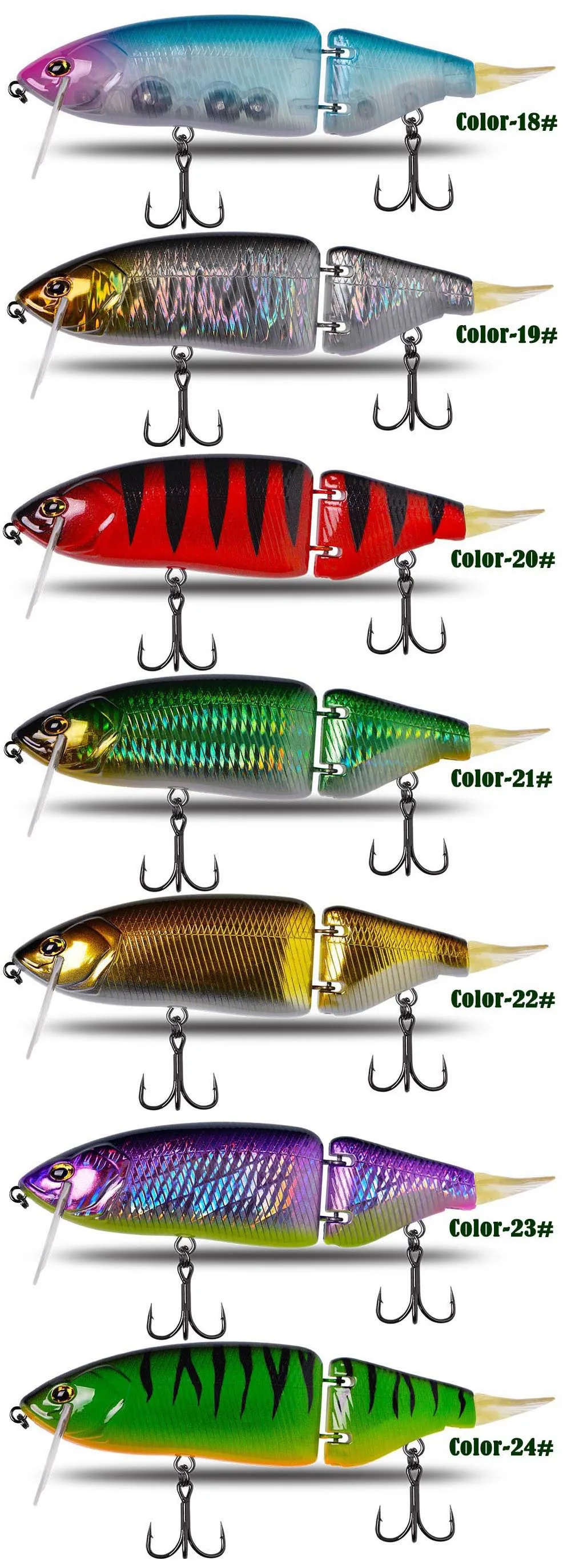 Lure Bait Floating Swimbait 165mm 60g Stainless Steel None - view 4
