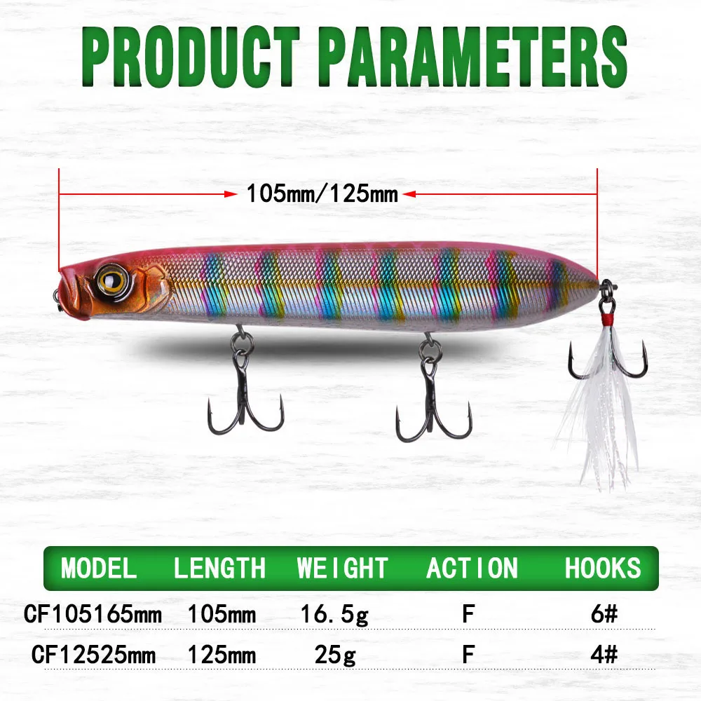ABS Floating Pencil Lure Large Size ABS Various - view 2