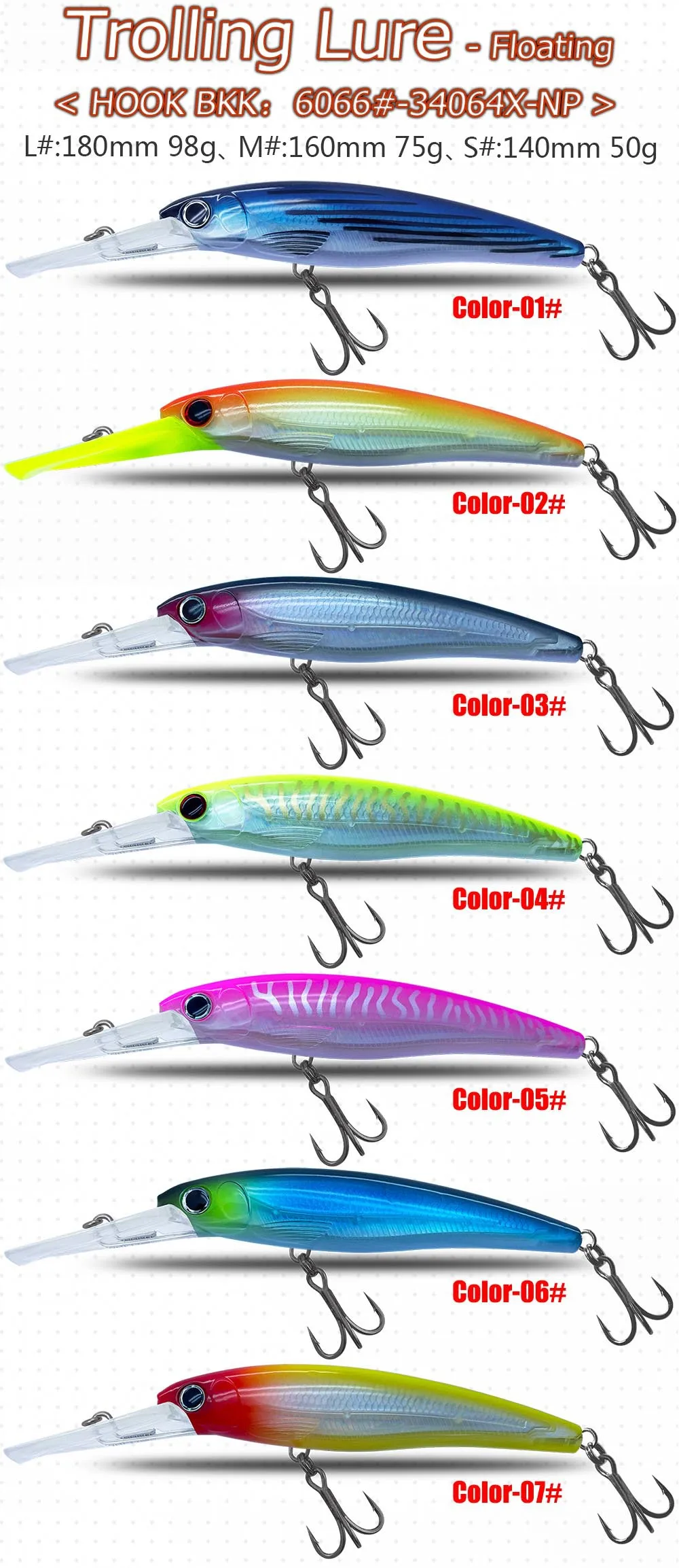 Sea Fishing Trolling Artificial Hard Bait Stainless Steel None - view 7
