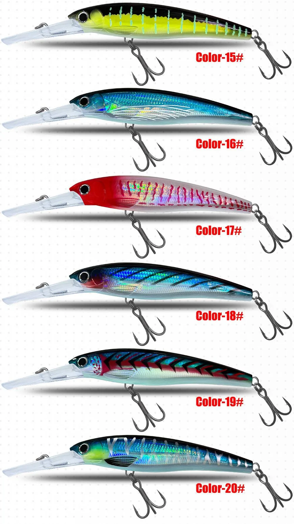 Sea Fishing Trolling Artificial Hard Bait Stainless Steel None - view 9