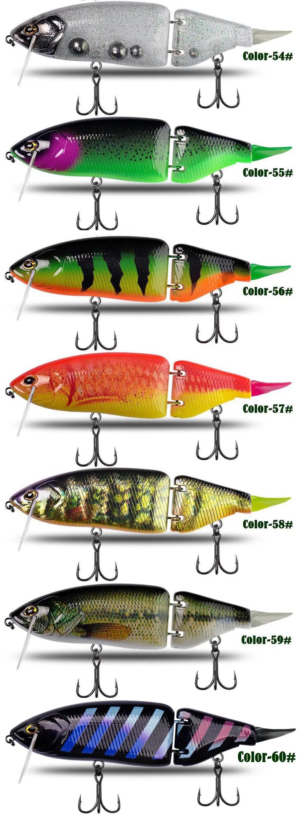 Artificial Hard Bait Lure Plastic Floating Plastic None - view 6