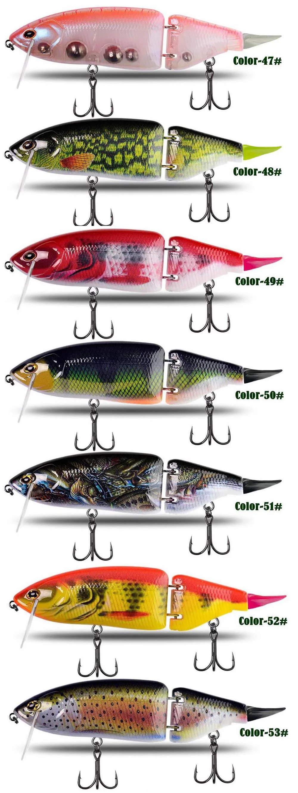 Artificial Hard Bait Lure Plastic Floating Plastic None - view 7