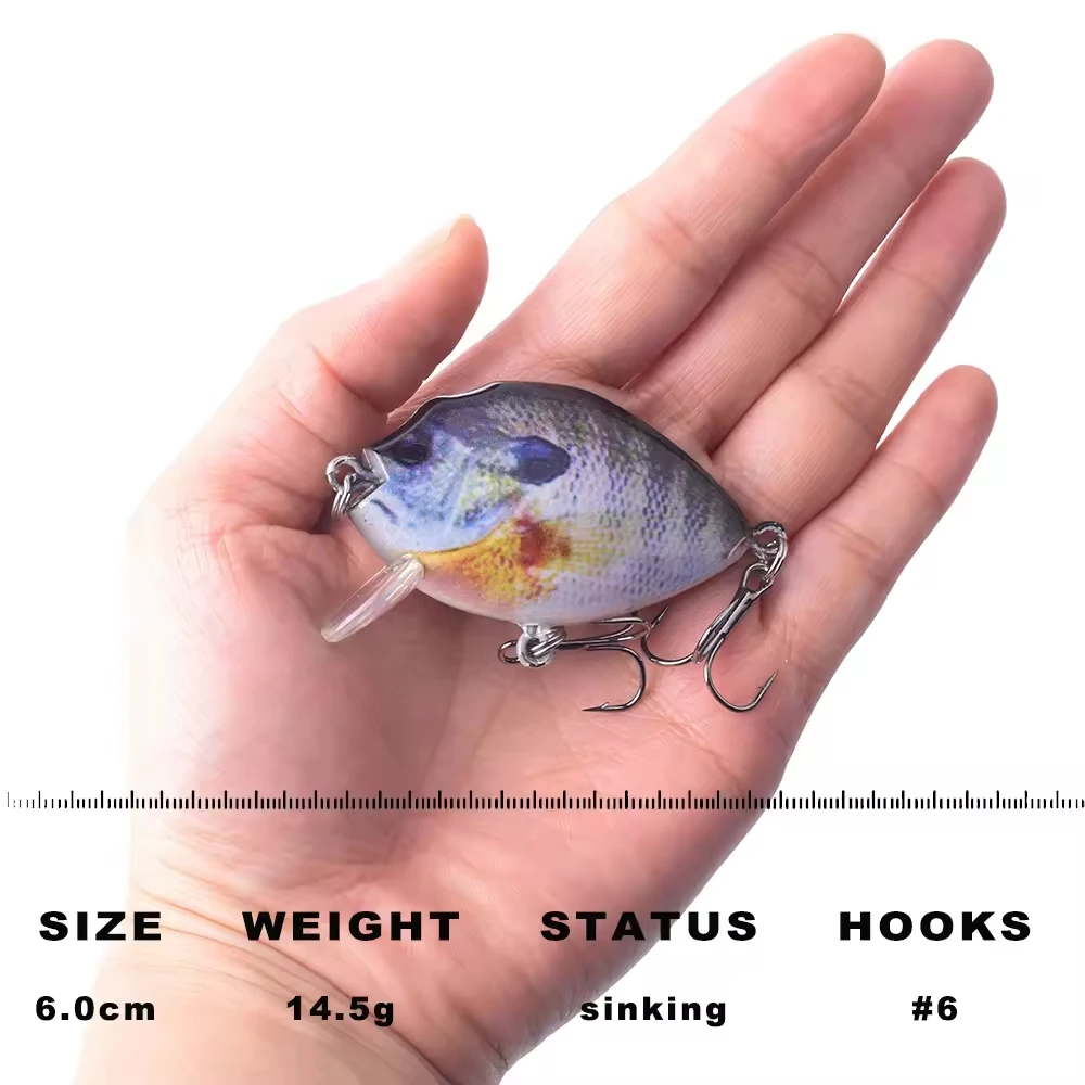6cm 14 5g Submerged Hard Body Silicone Multi-Species Lure - view 8