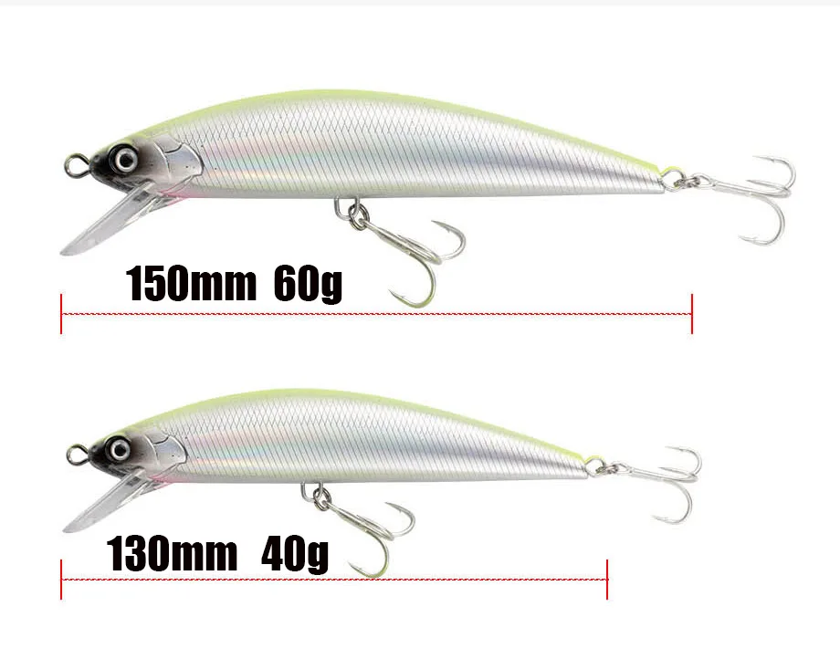 Cheery ABS Topwater Minnow Lure 40g ABS Various, Various, Various, Various, Minnow Lure - view 8
