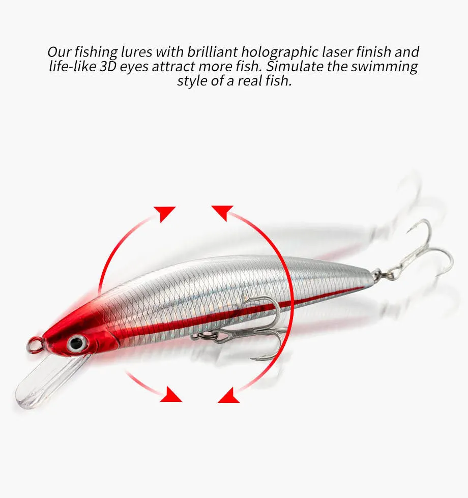 Cheery ABS Topwater Minnow Lure 40g ABS Various, Various, Various, Various, Minnow Lure - view 9