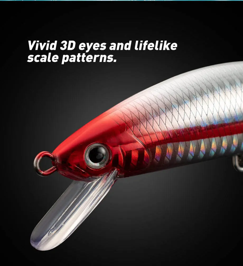 Cheery ABS Topwater Minnow Lure 40g ABS Various, Various, Various, Various, Minnow Lure - view 13