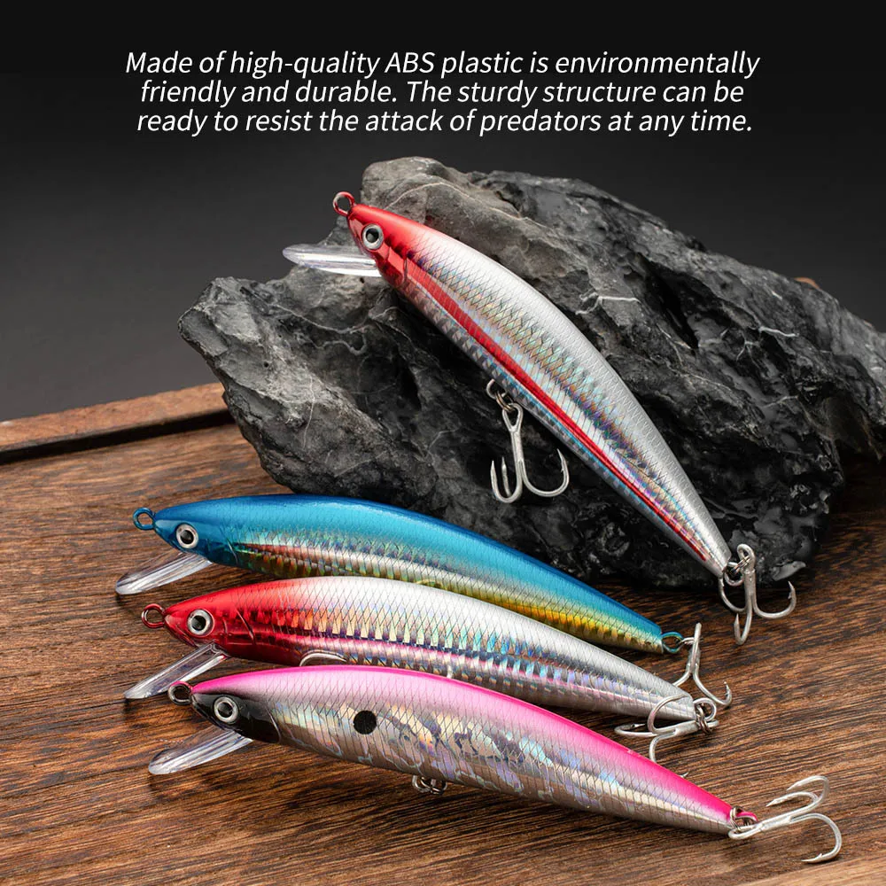 Cheery ABS Topwater Minnow Lure 40g ABS Various, Various, Various, Various, Minnow Lure - view 14