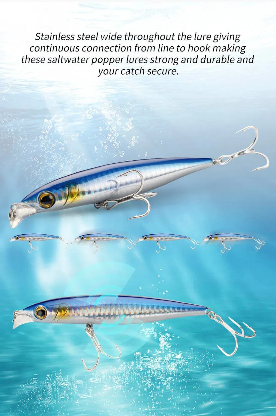 Cheery Wholesale 6 Colors 31g 41g ABS Hard Lure - view 10
