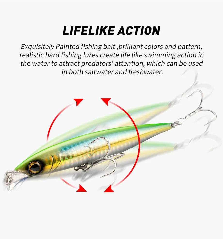 Cheery Wholesale 6 Colors 31g 41g ABS Hard Lure - view 14