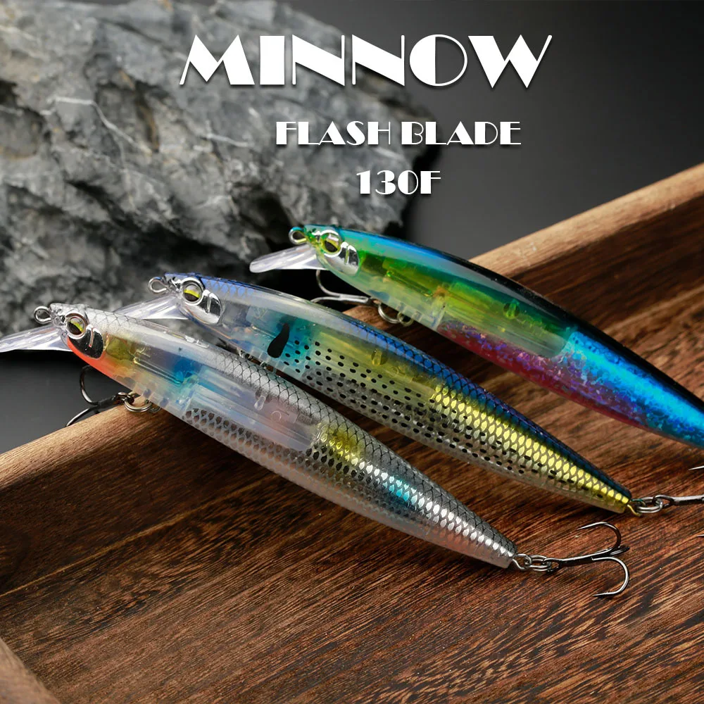 Cheery 13cm 18 5g Floating Water Plastic Minnow Lure - view 7