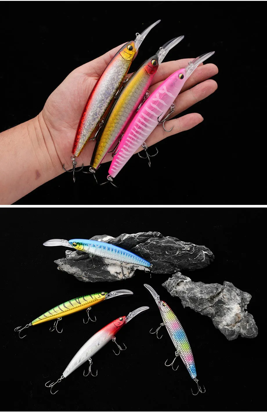 Cheery Lure Bionic Long Tongue Plate Plastic Lure Kit - view 14