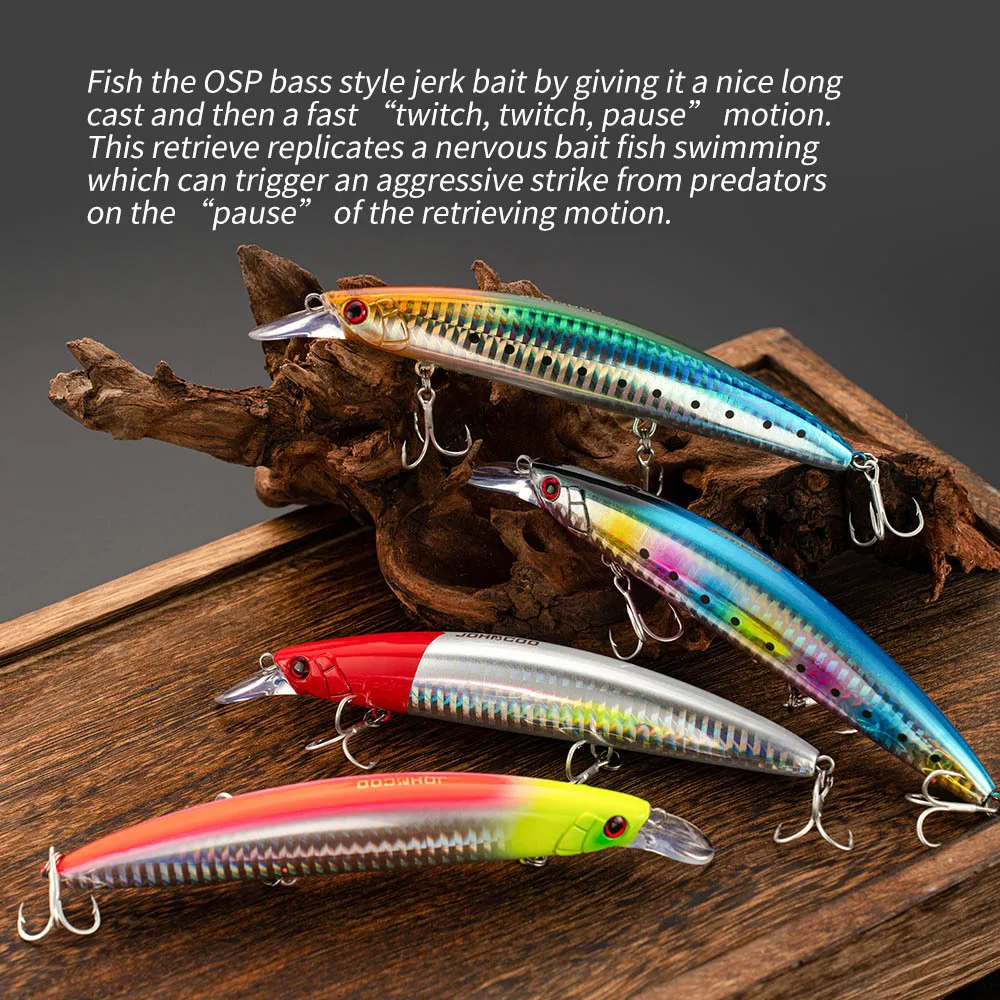 Cheery Mino Lure 13cm 23g Bionic ABS Multi-Species Lure - view 3
