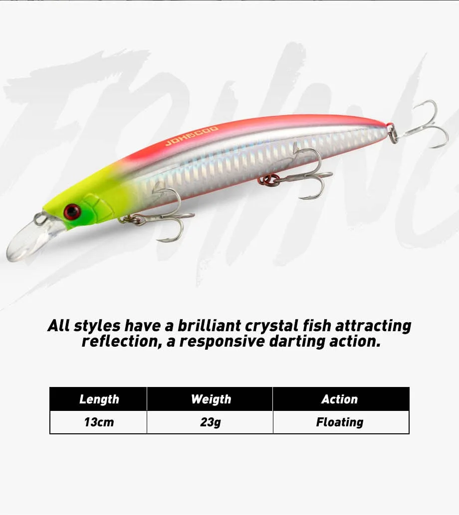 Cheery Mino Lure 13cm 23g Bionic ABS Multi-Species Lure - view 7