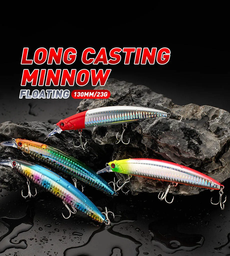 Cheery Mino Lure 13cm 23g Bionic ABS Multi-Species Lure - view 8
