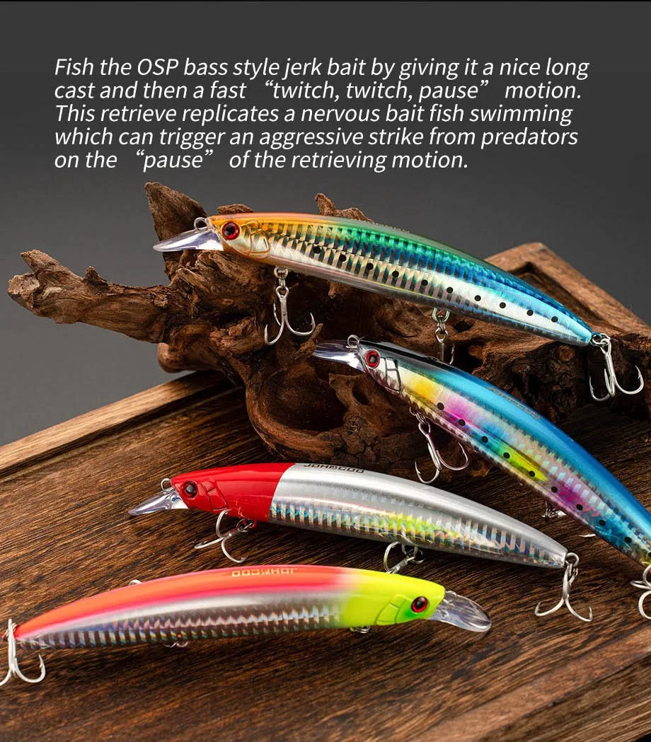 Cheery Mino Lure 13cm 23g Bionic ABS Multi-Species Lure - view 18