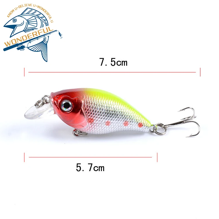 57mm 7g Plastic Bionic 3D Eyes Plastic Pencil Lure - view 5