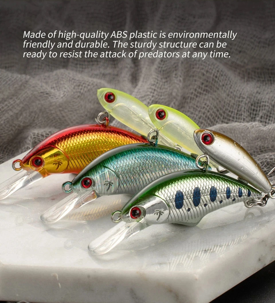 Cheery Sinking Fishing Lure 51 3mm ABS Plastic Minnow Lure - view 12