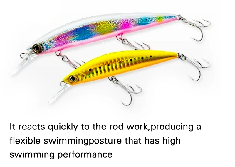 Sinking Lure for Saltwater Fishing 90mm ABS Plastic Hard Lure - view 13