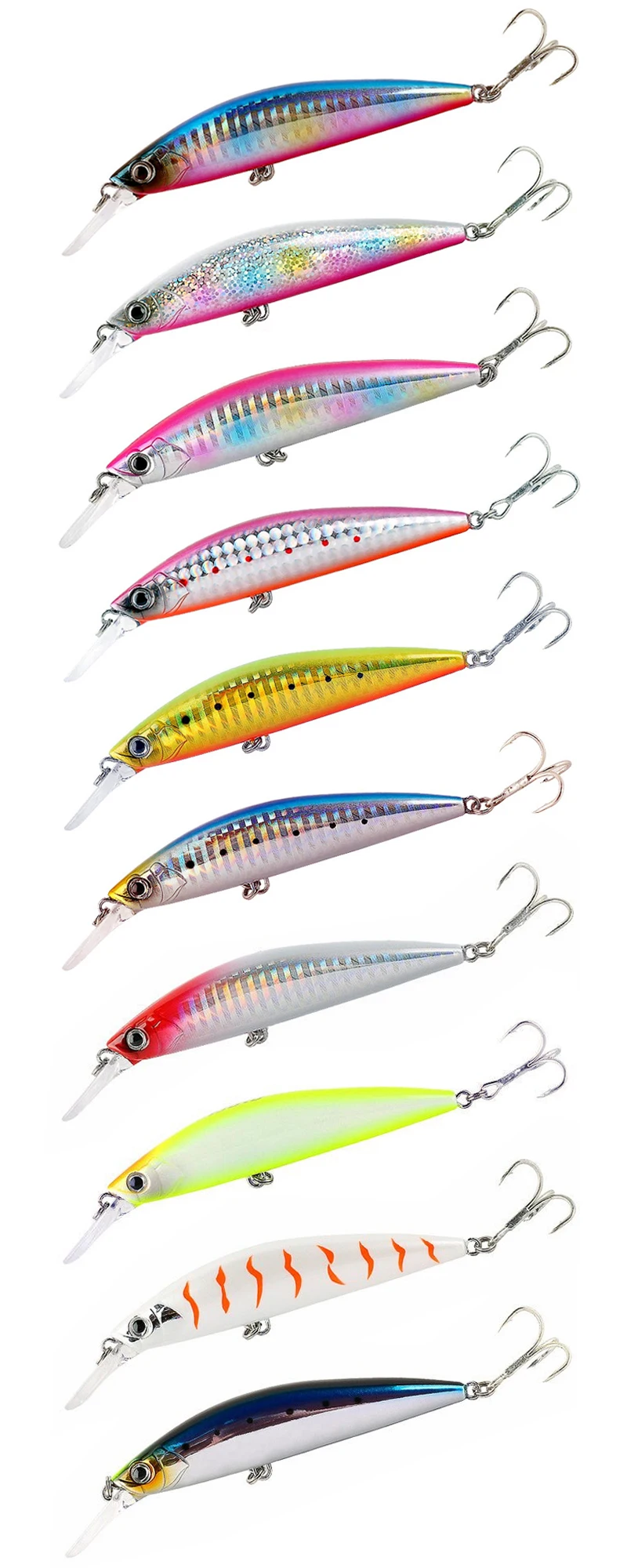 Sinking Lure for Saltwater Fishing 90mm ABS Plastic Hard Lure - view 15
