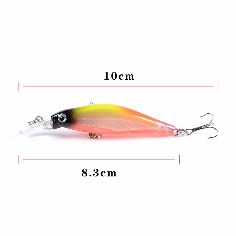 CHEERY Wobbler Fishing Lures Minnow Hard ABS Plastic Minnow Lure - view 9