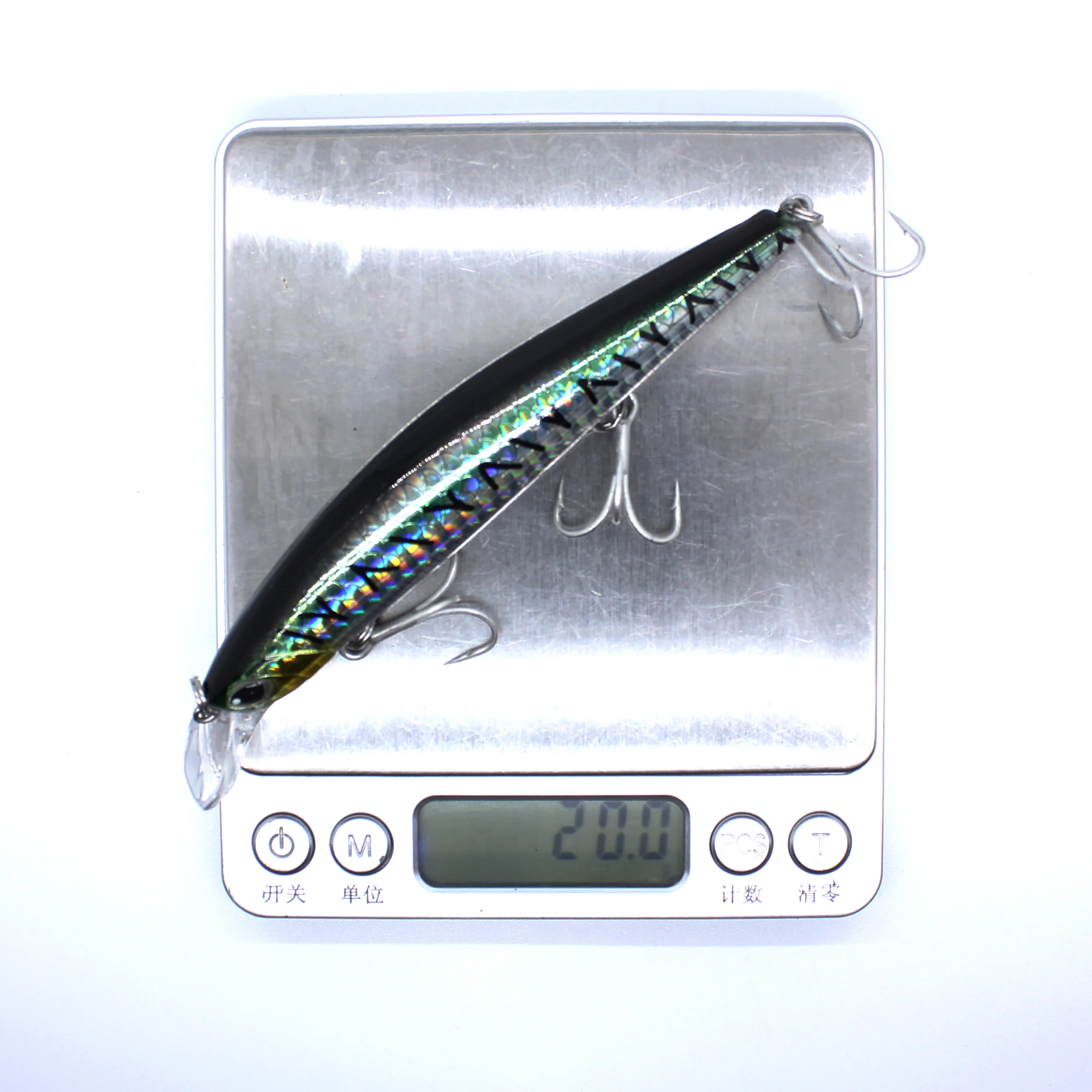 Stocked Heavy Sinking Minnow 120mm 20 ABS, Plastic Minnow Lure - view 5
