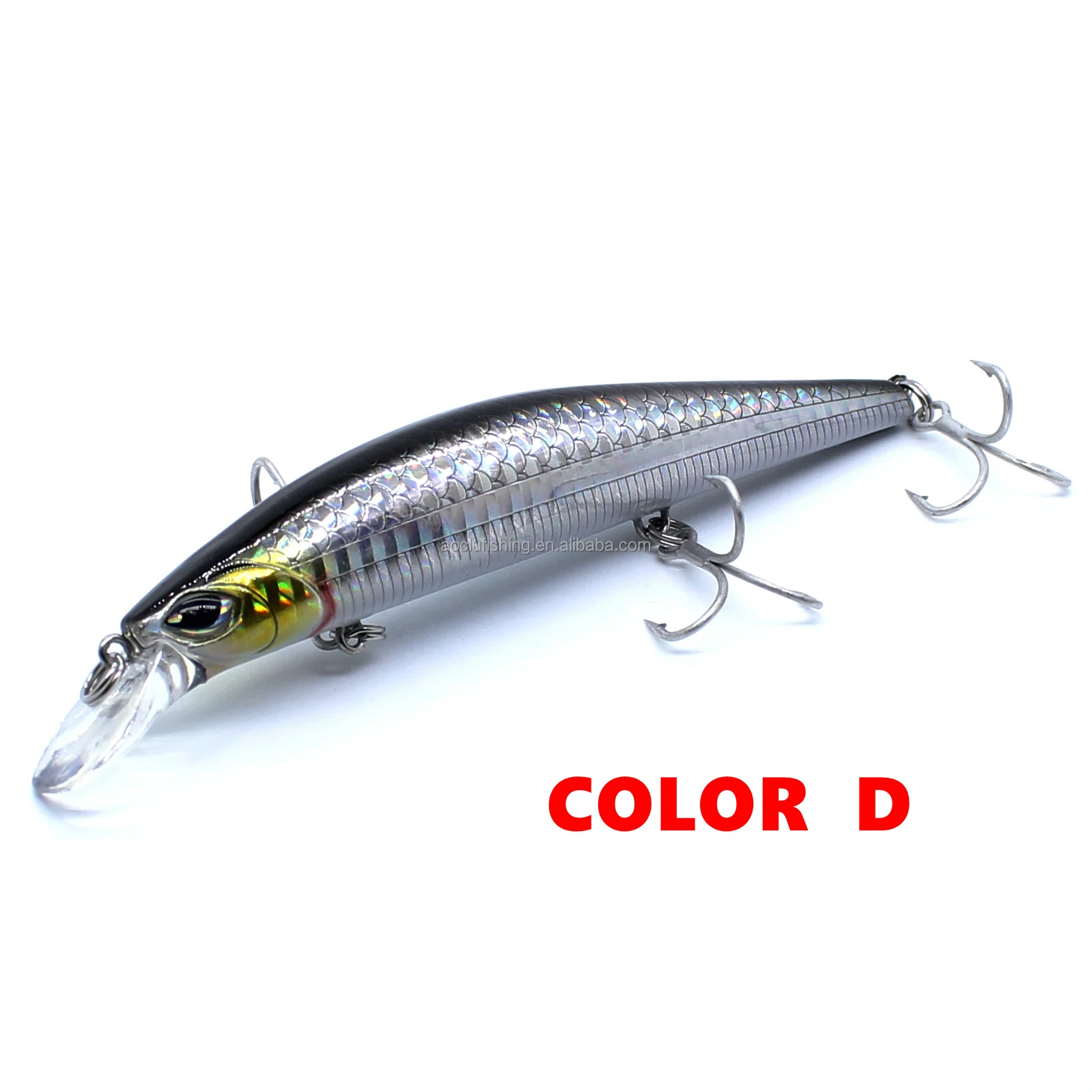 Stocked Heavy Sinking Minnow 120mm 20 ABS, Plastic Minnow Lure - view 17