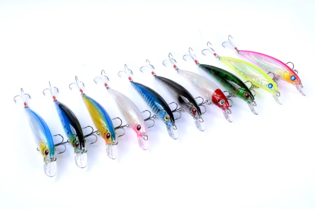 Luya Bait Laser Set Throwing Feather ABS Hard Lure - view 7