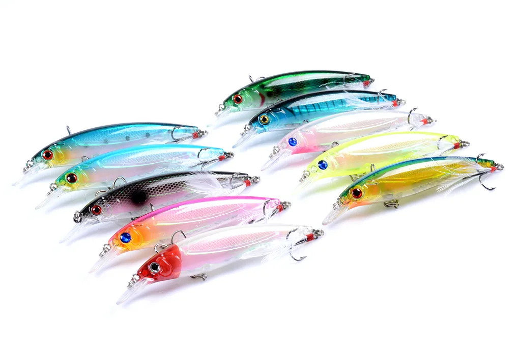 Luya Bait Laser Set Throwing Feather ABS Hard Lure - view 9